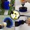 Drill Brush Power Scrubber By Useful Products 5 in W 5 in L Brush, Blue B-S-E42O-QC-DB - alternate 4